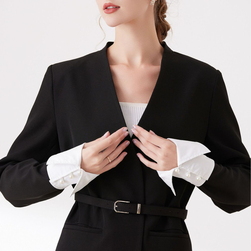 Travel Accessories Teens - Camicia da ufficio elegante fai-da-te Polsini