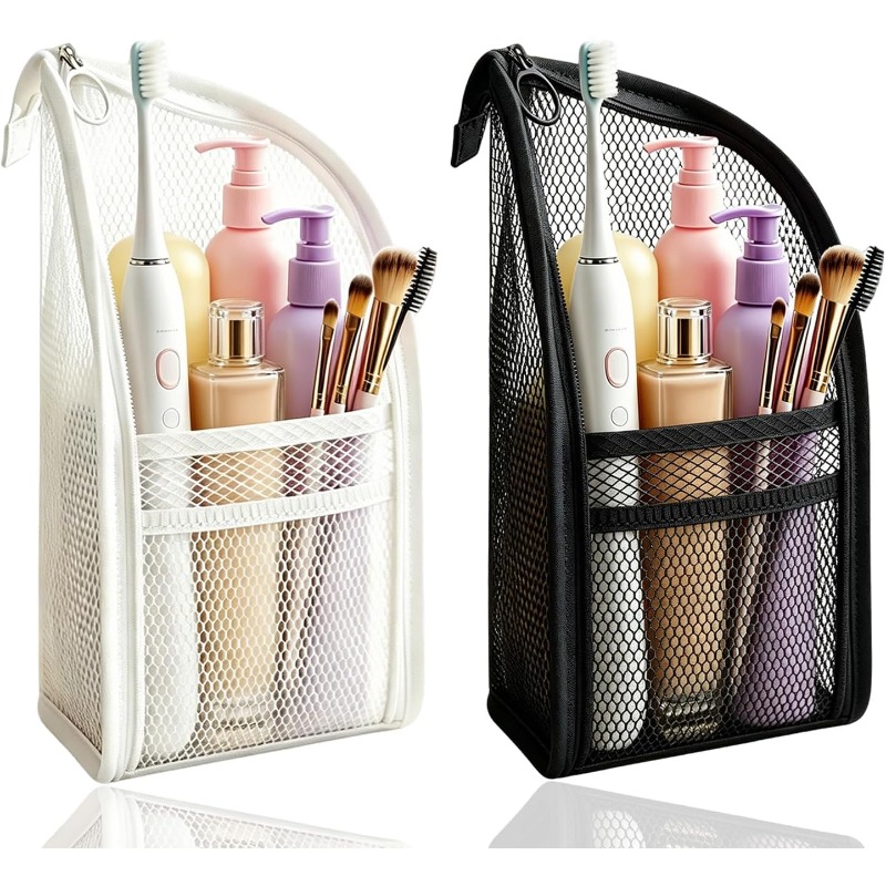 Travel Packing Accessories - Borsa da toilette in rete traspirante