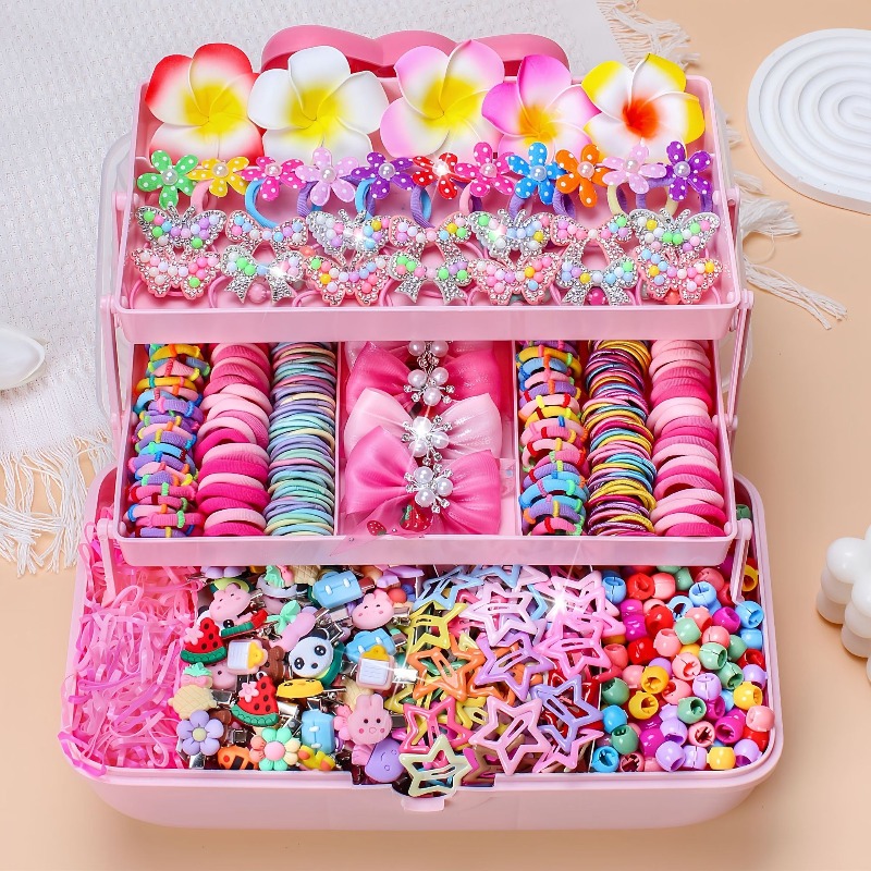 Travel Accessories Girls - Set di 546 Accessori per Capelli