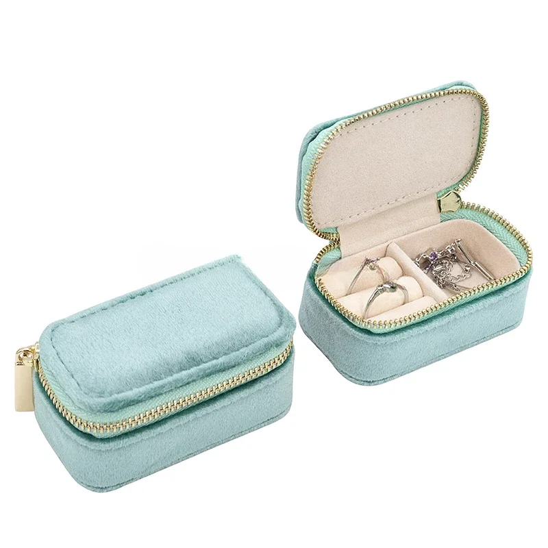 Travel Jewellery & Accessories Organiser - Mini portagioie da viaggio, custodia in
