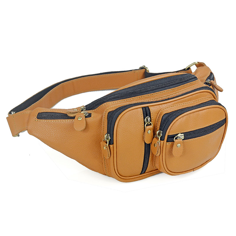 Travel Accessories For Men - Marsupio da uomo in vera pelle