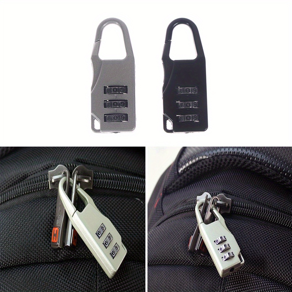 Travel Accessories Electronics - Set di 5 Lucchetti da Viaggio
