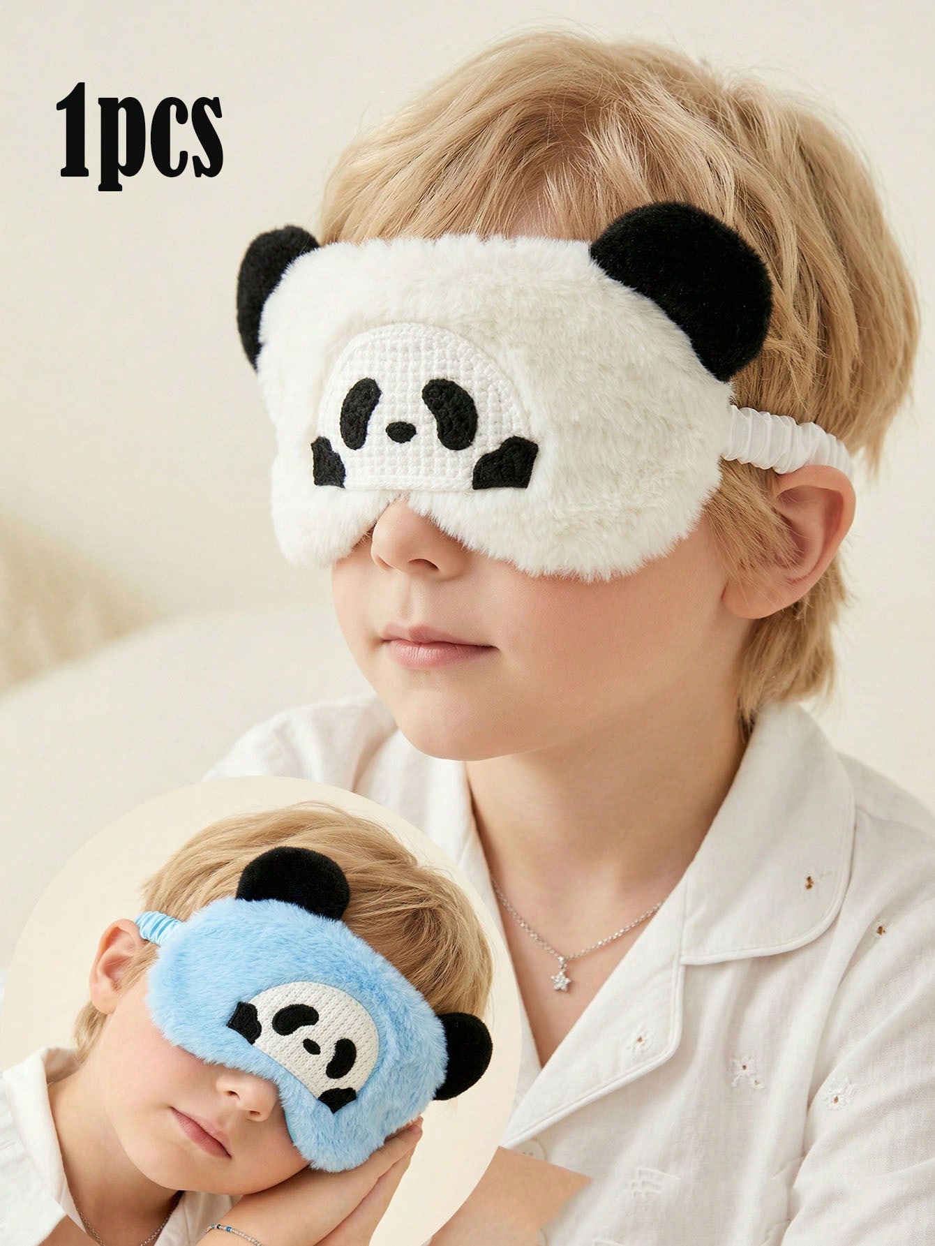 Travel Accessories For Men - Mascherina per Occhi in Peluche a