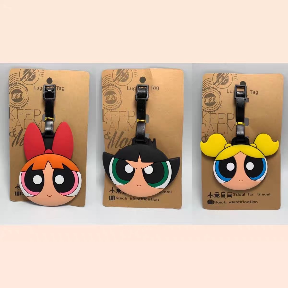 Travel Accessories B&M - Ciondolo per borsa Anime The Powerpuff