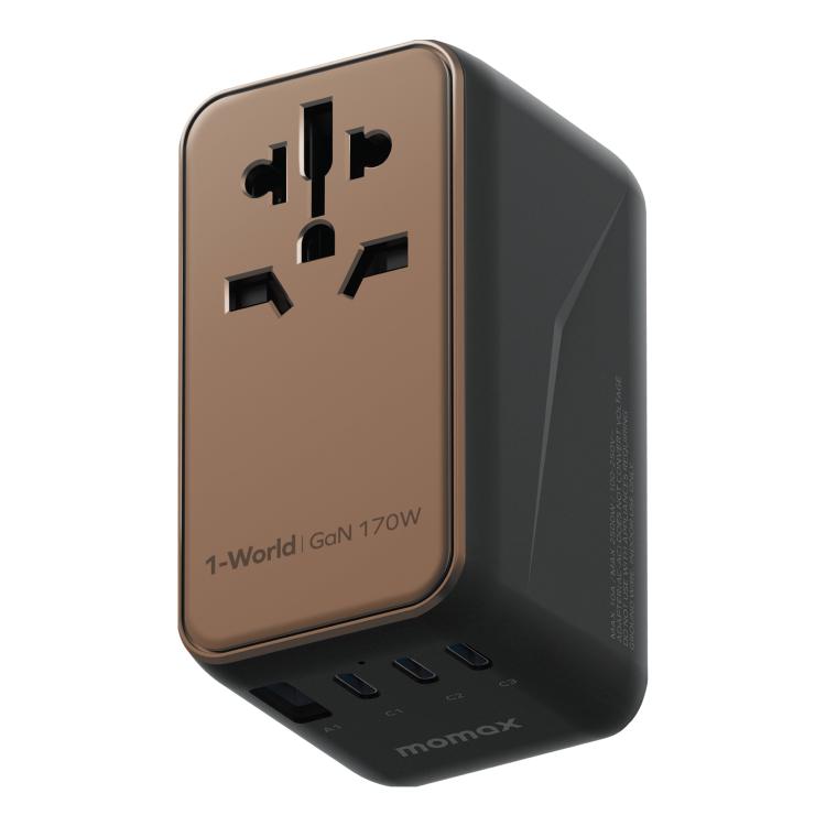 Travel Adapter Universal - Promozione MOMAX UA17 1-World PD170W GaN