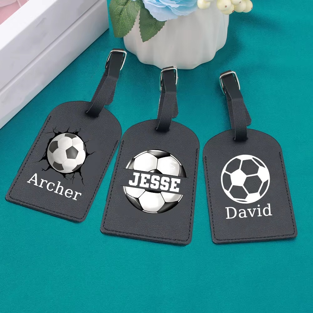 Travel Accessories Name - Etichetta per Bagagli Personalizzata a Tema