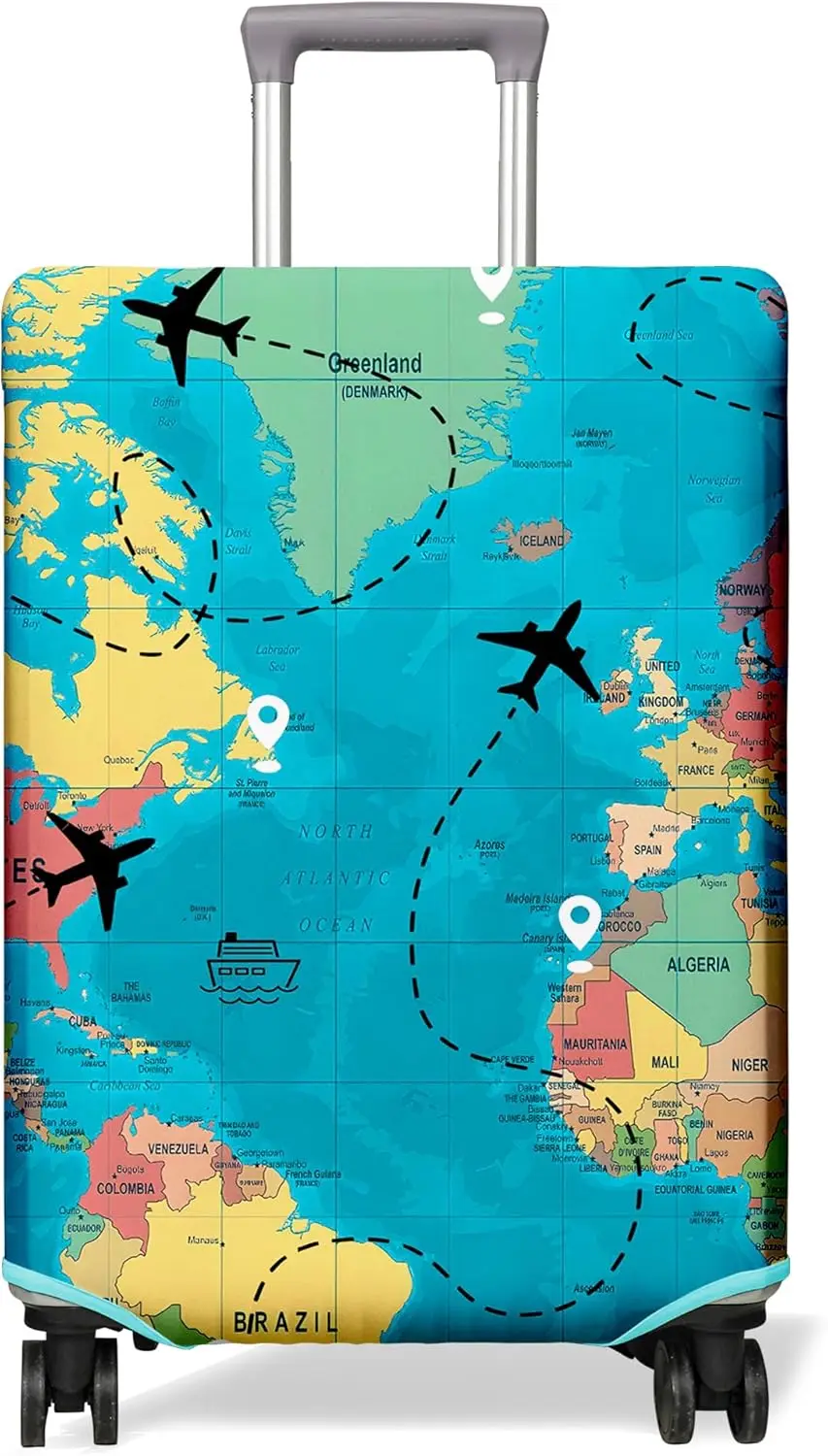 Travel Related Accessories - Copertura Protettiva per Valigia con Mappa