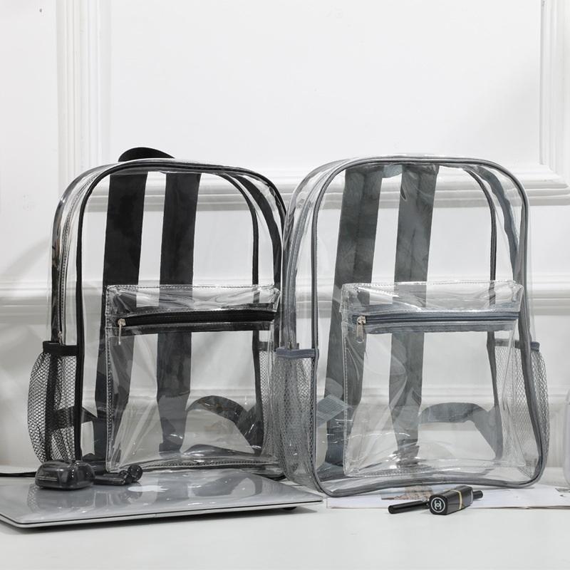 Travel Packing Accessories - Zaino Trasparente in PVC per Sport
