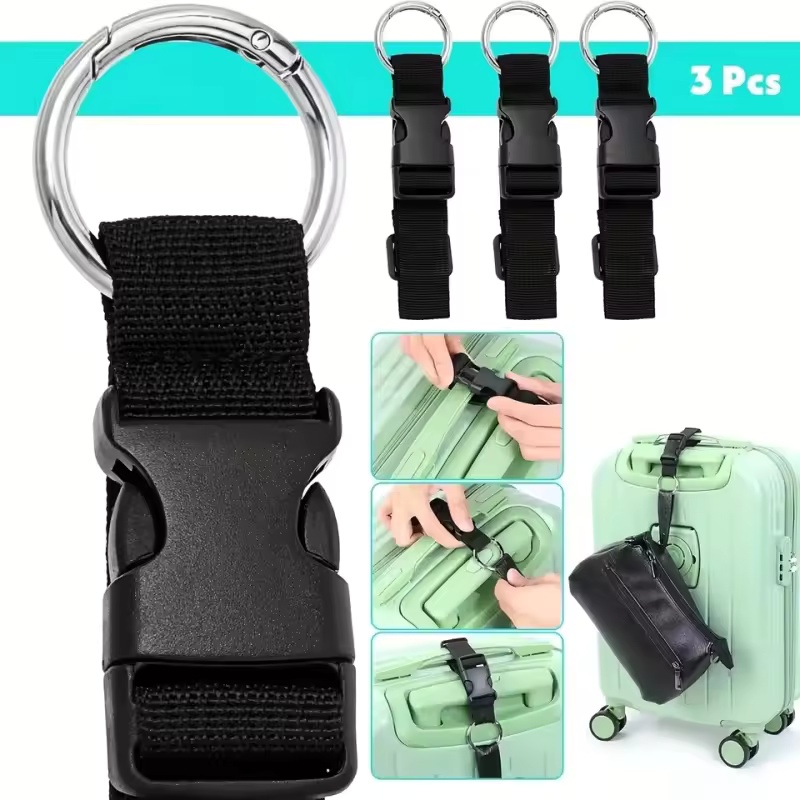 Travel Accessories B&M - Cinghia Fissata per Bagagli da Viaggio,