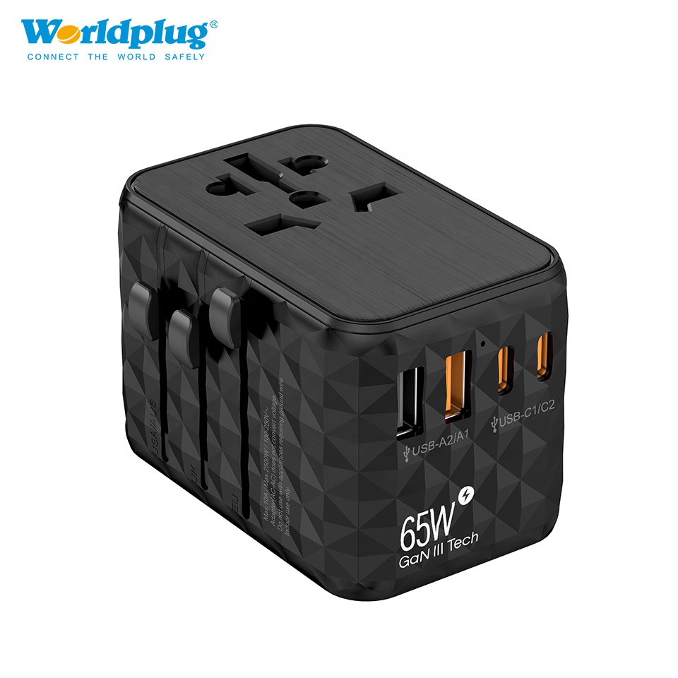 Travel Adapter Universal - Caricabatterie da Viaggio PD3.0 QC 4.0