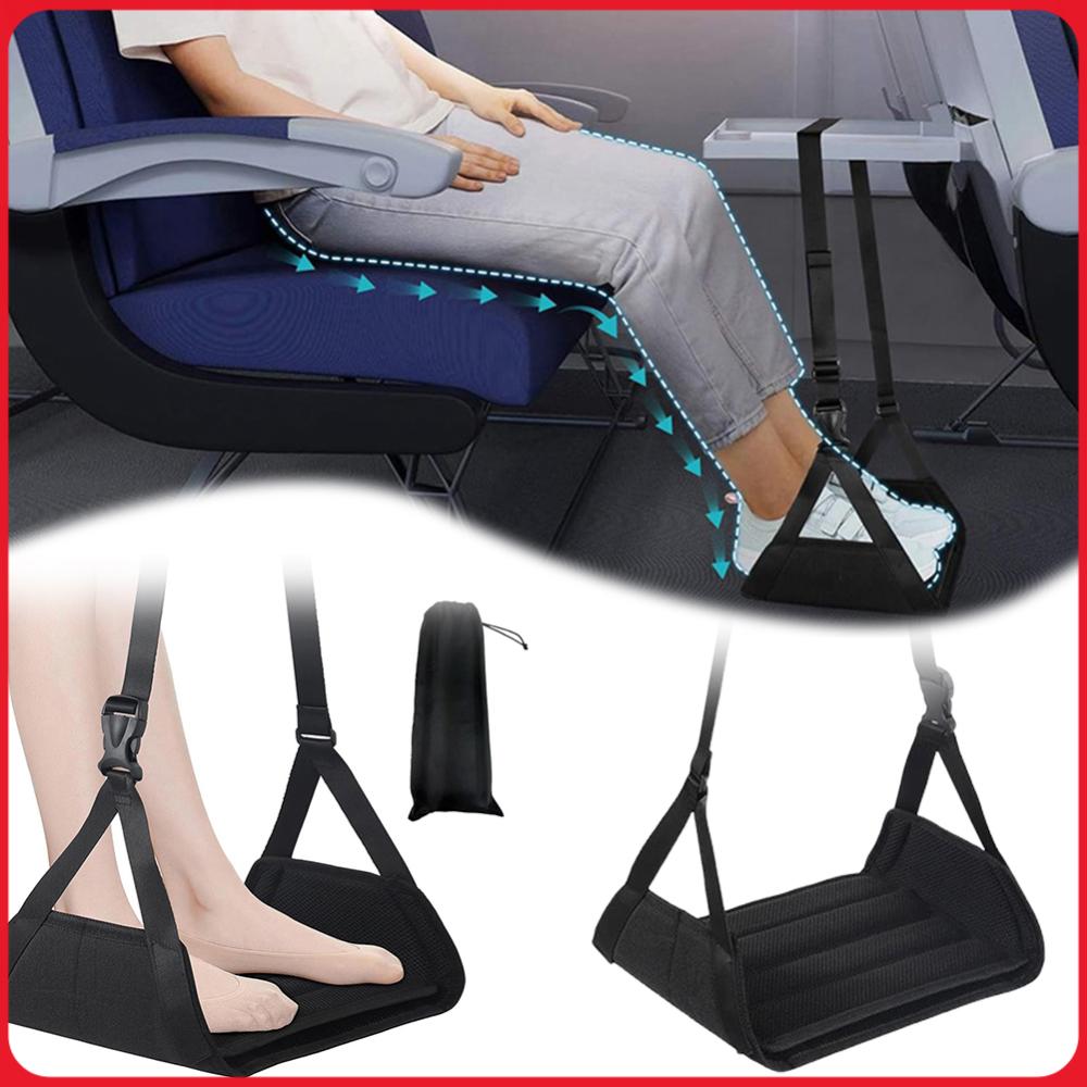 Travel Accessories For Plane - Poggiapiedi da Viaggio Portatile, Amaca per
