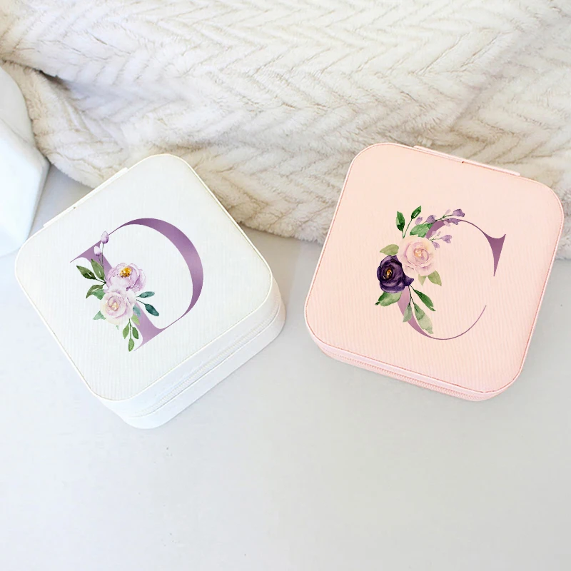 Portagioie con lettere viola,  - Travel Jewellery & Accessories Organiser recensione e prezzo