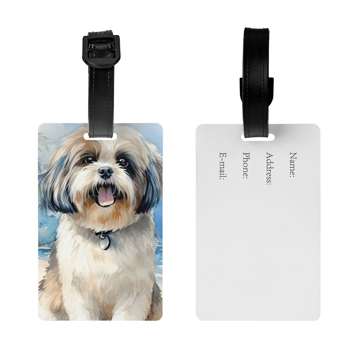Etichette per bagagli con moti - Travel Accessories Name recensione e prezzo