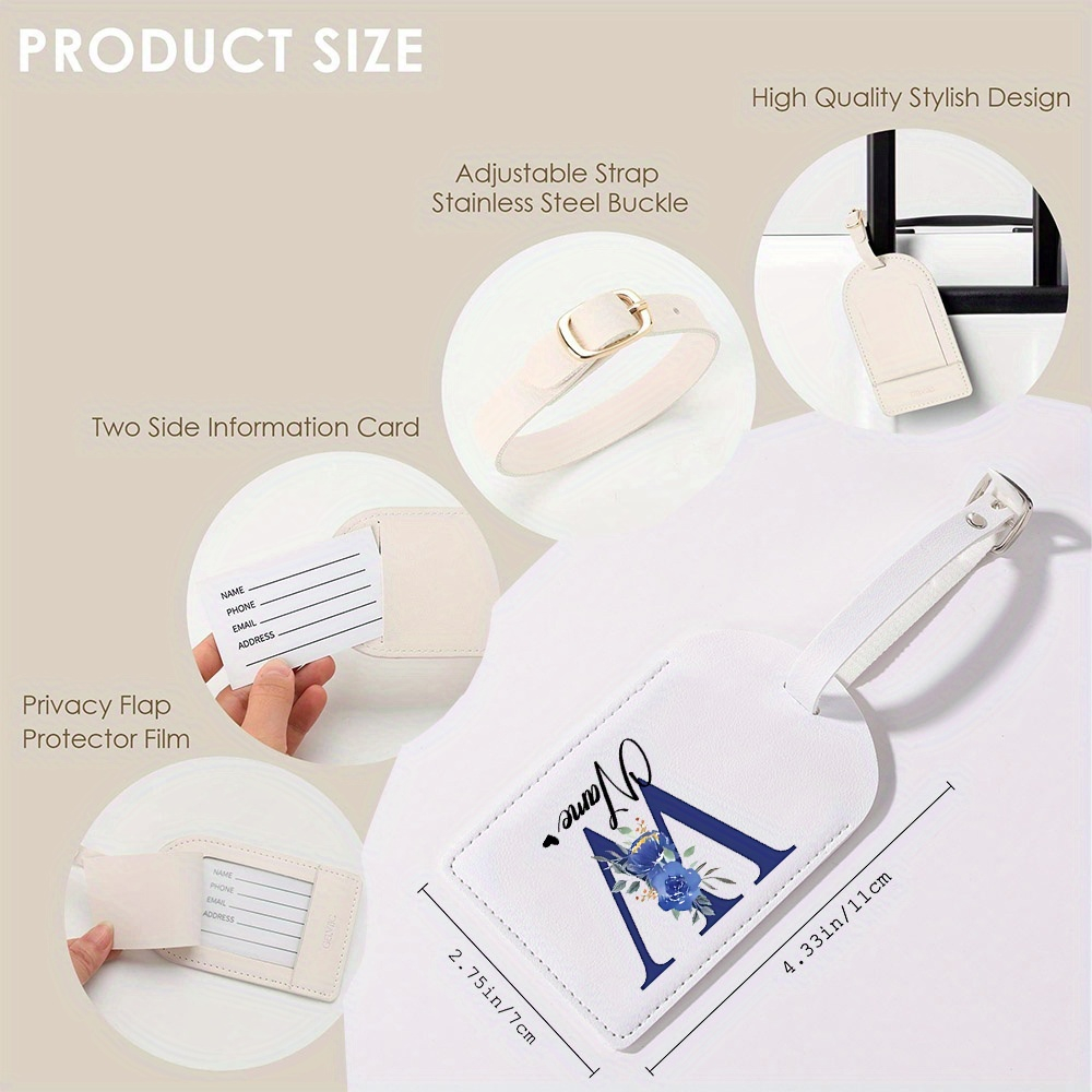 Etichetta per bagaglio persona - Travel Accessories Name recensione e prezzo