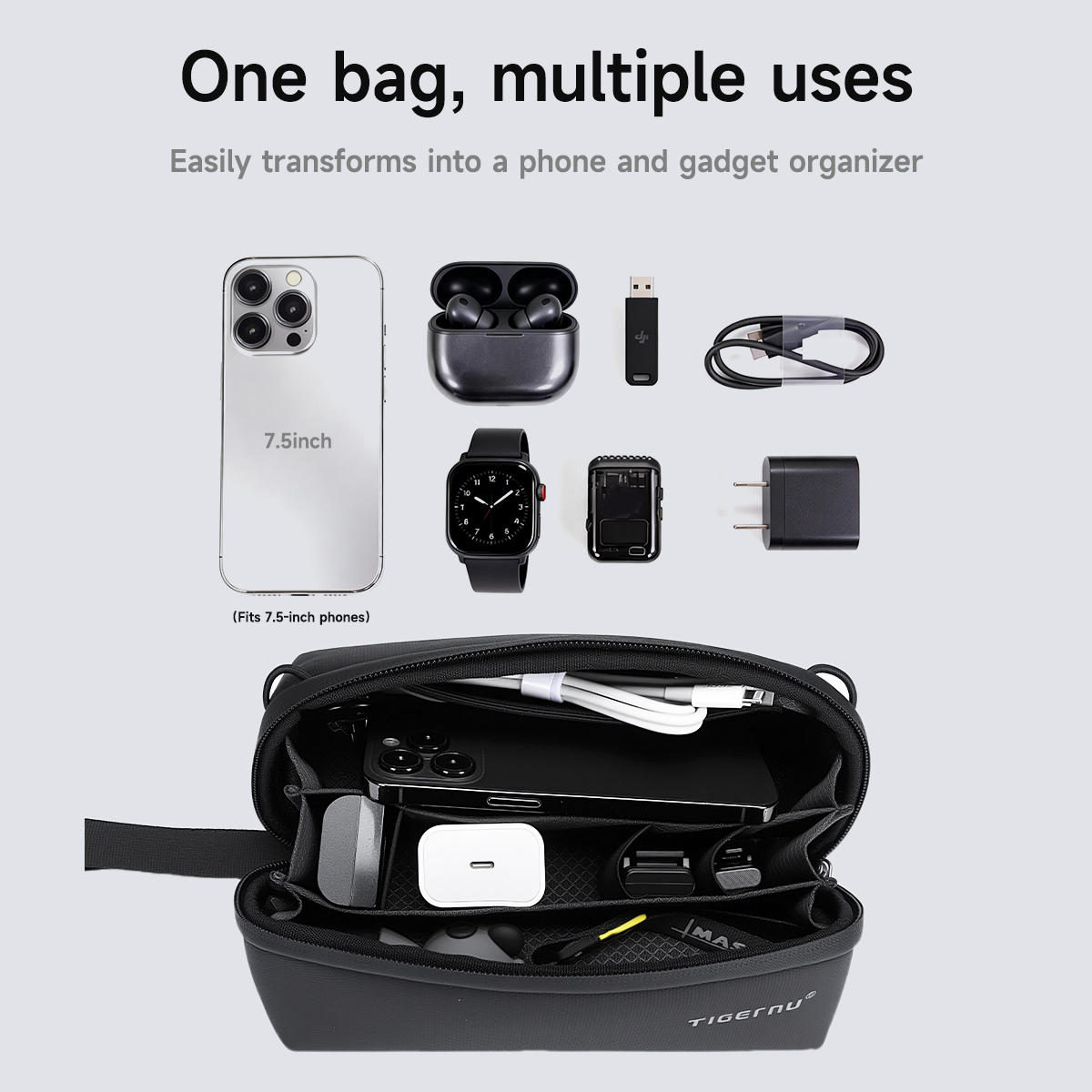 Borsa piccola Tigernu per viag - Travel Accessories For Men recensione e prezzo