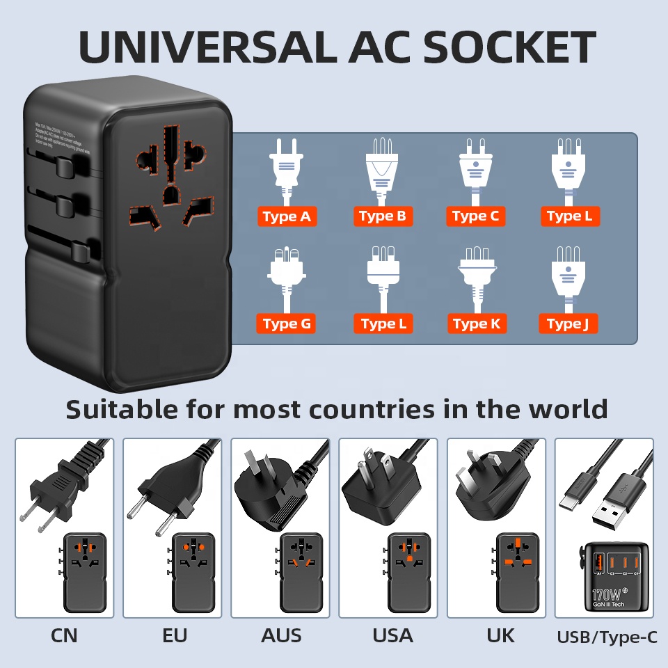 Caricatore Universale Internaz - Travel Adapter Universal recensione e prezzo