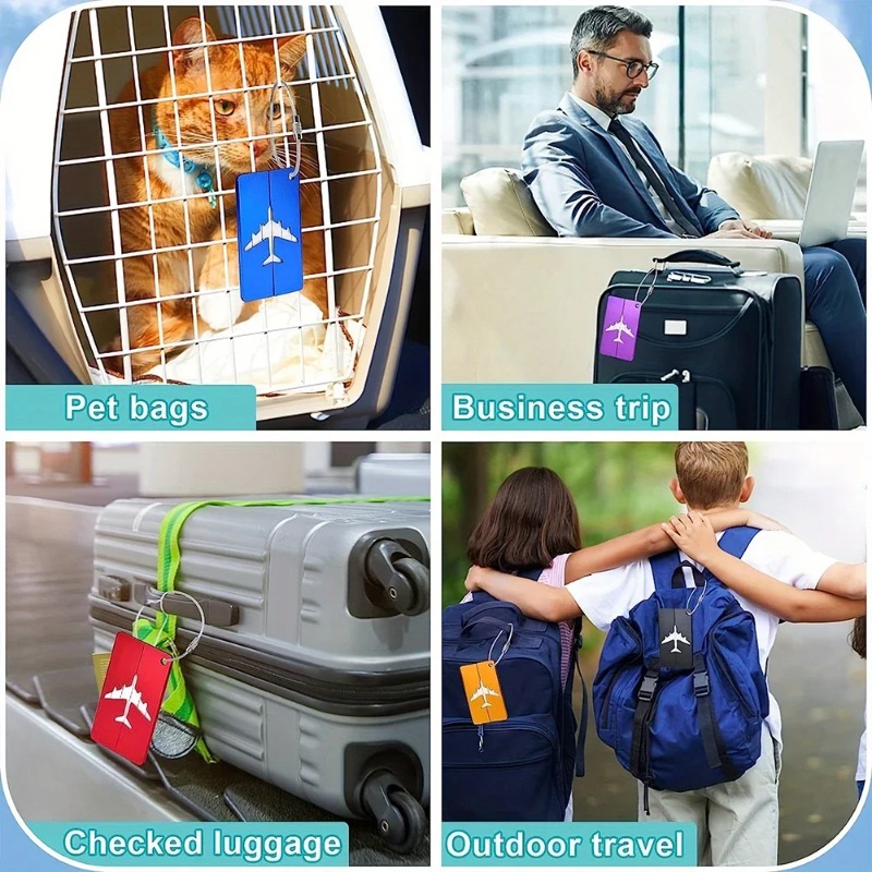 Etichetta per Bagagli in Lega  - Travel Accessories For Plane recensione e prezzo
